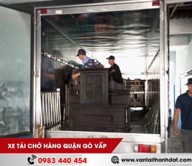 Xe tải chở hàng quận Gò Vấp với giá cước tốt, phục vụ 24/7