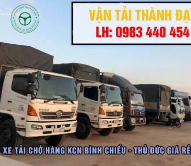 Cho thuê xe tải chở hàng giá rẻ tại KCN Bình Chiểu - Thủ Đức