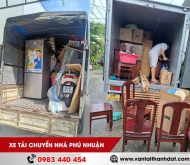 Xe Tải Chuyển Nhà Quận Phú Nhuận | Trọn Gói – Giá Rẻ – Uy Tín