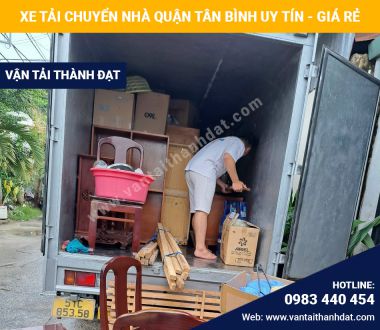 Dịch vụ cho thuê xe tải chuyển nhà quận Tân Bình ✅ [TRỌN GÓI] & [GIÁ RẺ]