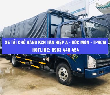 Cho thuê xe tải chở hàng tại KCN TÂN HIỆP A - HÓC MÔN với giá rẻ nhất