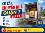 Dịch Vụ Chuyển Nhà Quận 7 Giá Rẻ, Nhanh Chóng, An Toàn
