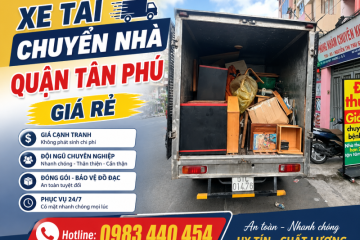 Chuyển Nhà Trọn Gói Quận Tân Phú Giá Tốt | 0983 440 454