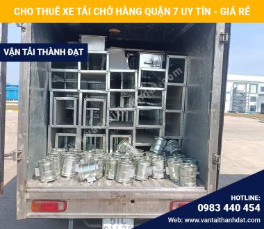 Cho thuê xe tải chở hàng quận 7 TPHCM giá rẻ - Vận Tải Thành Đạt