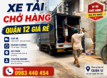 Cho Thuê Xe Tải Chở Hàng Quận 12 – Giá Cạnh Tranh & Uy Tín