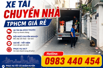 Xe Tải Chuyển Nhà TPHCM Giá Rẻ – Nhanh Chóng, An Toàn