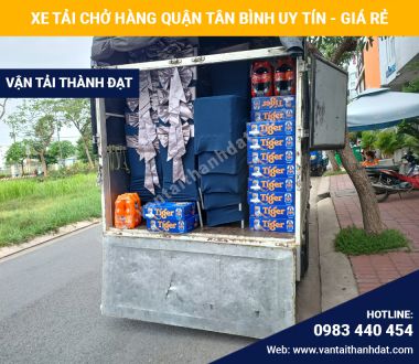 Xe tải chở hàng quận Tân Bình ✅ [GIÁ RẺ] & [GIAO HÀNG TẬN NƠI]