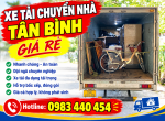 Xe Chuyển Nhà Quận Tân Bình Giá Rẻ, Uy Tín | 24/7