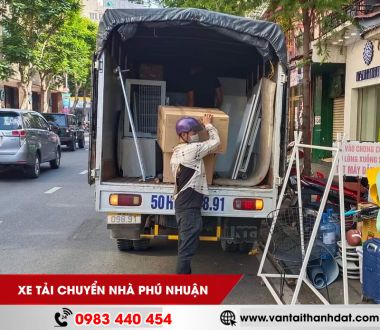 Dịch vụ xe tải chuyển nhà quận Phú Nhuận uy tín, giá rẻ 2026