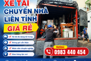 Xe Tải Chuyển Nhà Liên Tỉnh Giá Rẻ, Uy Tín, Nhanh Chóng
