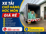 Dịch Vụ Xe Tải Chở Hàng Hóc Môn TPHCM Uy Tín - Giá Tốt