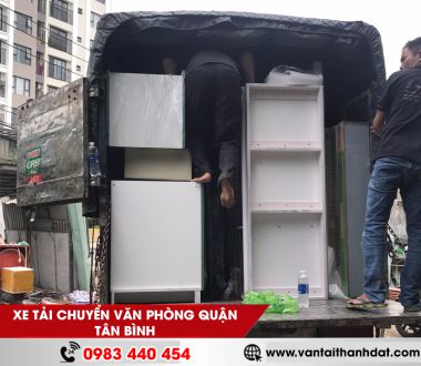 Thuê xe tải chuyển văn phòng giá rẻ tại quận Tân Bình ✅ [GỌI LÀ CÓ XE]
