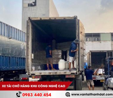 Thuê Xe Tải Chở Hàng Khu Công Nghệ Cao TPHCM Uy Tín, Giá Tốt