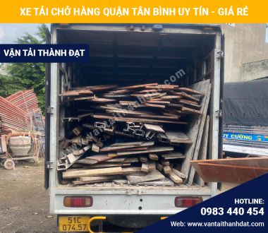 Cho thuê xe tải chở hàng quận Tân Bình ✅ [GIÁ RẺ] & [NHANH CHÓNG]