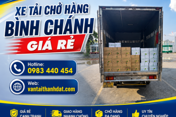 Xe Tải Chở Hàng Bình Chánh Giá Rẻ, Nhanh Chóng, Phục Vụ 24/7