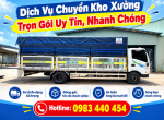 Dịch Vụ Chuyển Kho Xưởng Trọn Gói Uy Tín, Nhanh Chóng