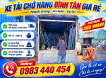 Xe tải chở hàng Bình Tân – Vận chuyển hàng hóa giá rẻ, uy tín