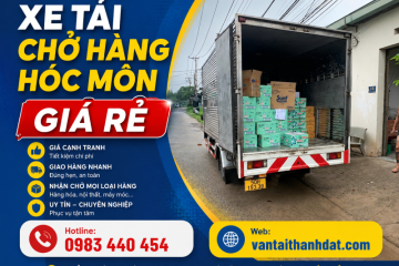 Xe Tải Chở Hàng Hóc Môn 24/7 – Vận Chuyển Nhanh – Giá Tốt