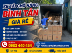 Xe Tải Chở Hàng Bình Tân Giá Rẻ, Nhanh Chóng, An Toàn