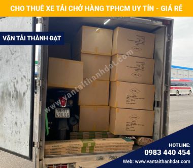 Thuê xe tải 2 tấn chở hàng UY TÍN tại TPHCM - Phục vụ 24/7 - Giá siêu ưu đãi