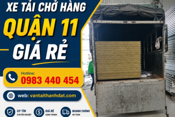 Xe Tải Chở Hàng Quận 11 Giá Rẻ – Vận Chuyển Nhanh, An Toàn, Tận Nơi