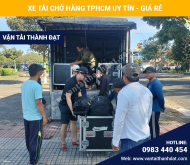 Dịch vụ xe tải vận chuyển hàng hóa nội thành tại TPHCM