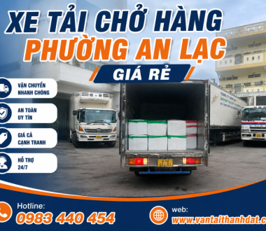 Xe Tải Chở Hàng Phường An Lạc TPHCM Giá Rẻ, Nhanh 24/7