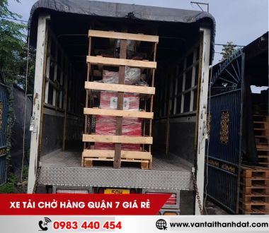 Cho thuê xe tải chở hàng quận 7 uy tín, chất lượng, giá rẻ 