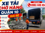 Dịch Vụ Xe Tải Chở Thuê, Chở Hàng Giá Rẻ Tại Quận 10 TPHCM