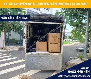 Cho thuê xe tải chuyển dọn nhà trọn gói giá rẻ tại quận Gò Vấp TPHCM