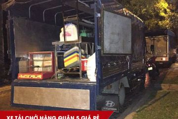 Cho thuê xe tải chở hàng Quận 5 giá rẻ, uy tín, nhanh chóng