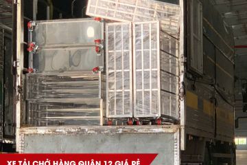 Xe Tải Chở Hàng Quận 12 | Giá Tốt, Uy Tín, 24/7