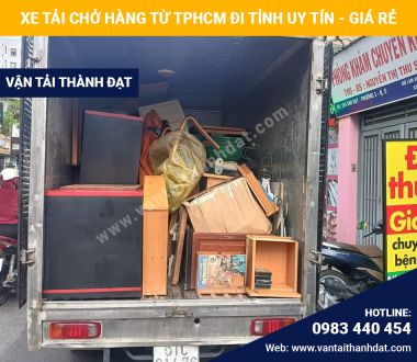 Giá thuê xe tải chở hàng đi tỉnh từ TPHCM - Nhận chở hàng liên tỉnh ✅ [GIÁ RẺ]