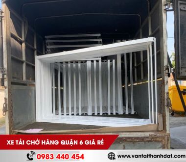 Thuê xe tải chở hàng quận 6 giá rẻ - Không phát sinh chi phí