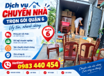 Dịch Vụ Chuyển Nhà Quận 6 Trọn Gói, Giá Hợp Lý